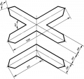 Дорожный знак 1.3.2 &amp;quot;Многопутная железная дорога&amp;quot;